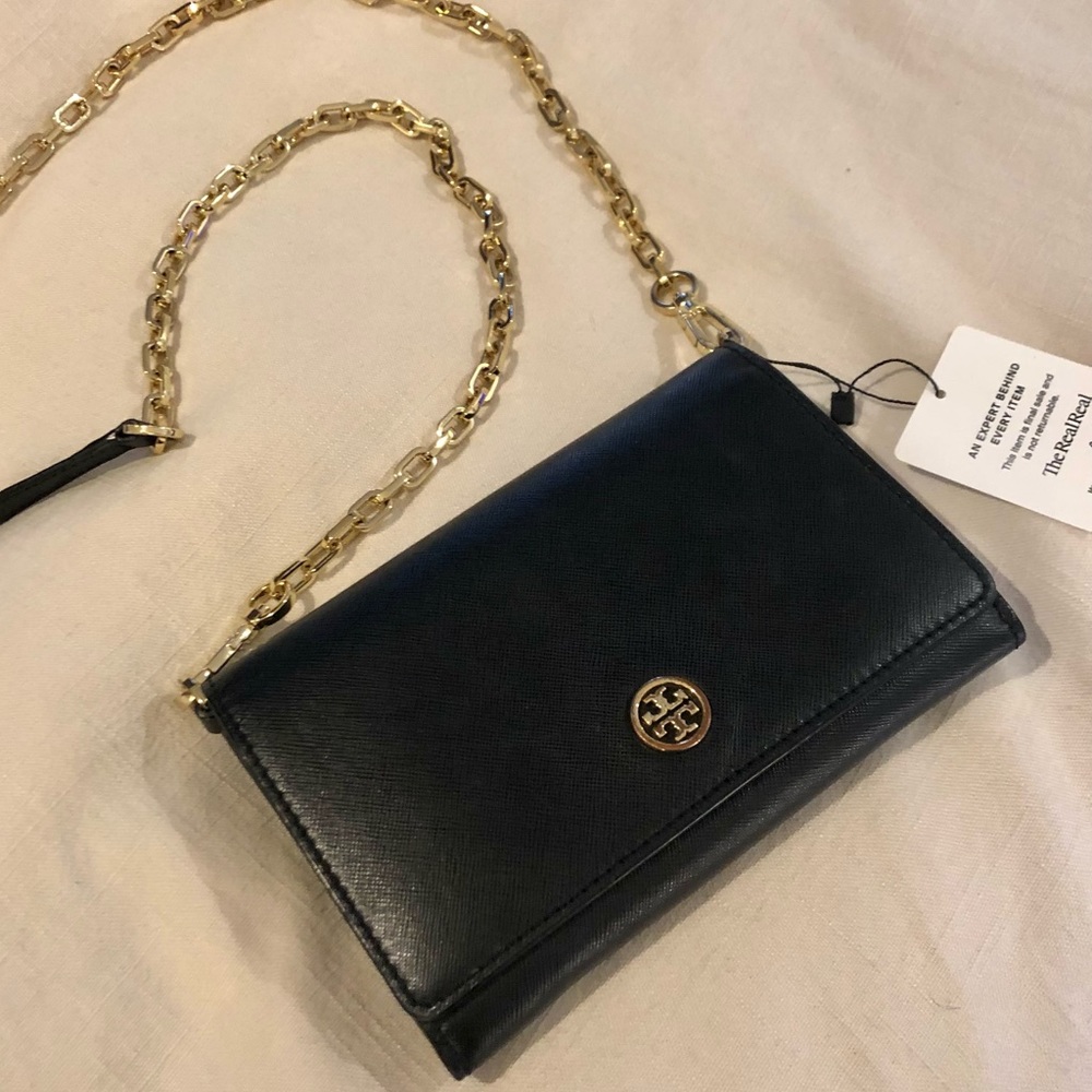 Tory Burch - Black Leather Crossbody bag